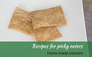 Recipes for picky eaters. Home-made crackers. #cookingwithkids #cookingwithchildren #recipesforpickyeater #recipesforfussyeater #pickyeater # pickyeating #fussyeating #judithyeabsley #fussyeater #theconfidenteater #addingfoods #wellington #NZ