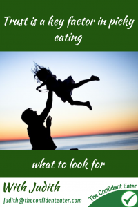 Trust is a key factor in picky eating and what we can do #helpforpickyeaters #helpforpickyeating #Foodforpickyeaters #theconfidenteater #wellington #NZ #judithyeabsley #helpforfussyeating #helpforfussyeaters #fussyeater #fussyeating #pickyeater #picky eating #supportforpickyeaters #theconfidenteater #creatingconfidenteaters #newfoods #bookforpickyeaters #thecompleteconfidenceprogram
