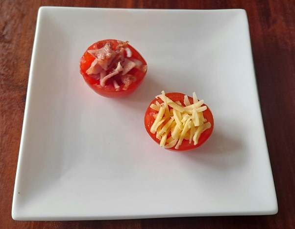 Stuffed tomatoes – Tomato recipes for picky eaters and fussy eaters #rstuffedtomatoes, #tomatorecipesforpickyeaters, #tomatorecipesforfussyeaters #funtomatorecipes, #funfoodsforpickyeaters, #funfoodsdforfussyeaters, #Recipesforpickyeaters, #helpforpickyeaters, #helpforpickyeating, #Foodforpickyeaters, #theconfidenteater, #wellington, #NZ, #judithyeabsley, #helpforfussyeating, #helpforfussyeaters, #fussyeater, #fussyeating, #pickyeater, #pickyeating, #supportforpickyeaters, #winnerwinnerIeatdinner, #creatingconfidenteaters, #newfoods, #bookforpickyeaters, #thecompleteconfidenceprogram, #thepickypack
