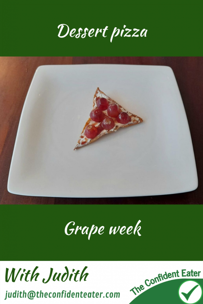 Grape pizza – fun recipe for fussy eaters NZ, Judith Yeabsley|Fussy Eating NZ, fruit pizza, #fruitpizza, #grapepizza, #graperecipes, #trynewfoods, #funfoodsforpickyeaters, #funfoodsdforfussyeaters, #Recipesforpickyeaters, #helpforpickyeaters, #helpforpickyeating, #Foodforpickyeaters, #theconfidenteater, #wellington, #NZ, #judithyeabsley, #helpforfussyeating, #helpforfussyeaters, #fussyeater, #fussyeating, #pickyeater, #pickyeating, #supportforpickyeaters, #winnerwinnerIeatdinner, #creatingconfidenteaters, #newfoods, #bookforpickyeaters, #thecompleteconfidenceprogram, #thepickypack