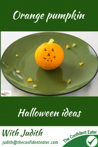 Orange pumpkins - Halloween ideas for fussy eaters and picky eaters