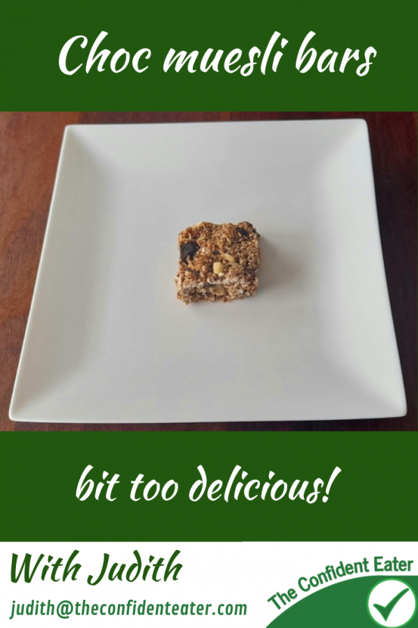 Chocolate muesli bar fun recipes for fussy eaters and picky eaters The Confident Eater