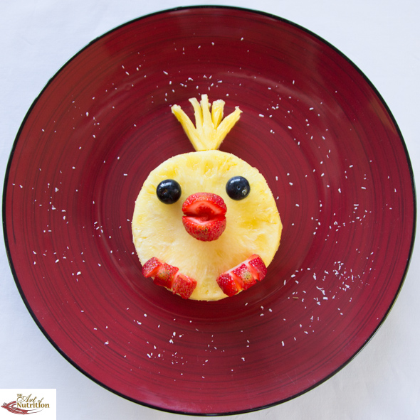 Easter fun for fussy eaters, Judith Yeabsley|Fussy Eating NZ, Pineapple chick, #EasterFunForFussyEaters, #EasterFunForPickyEaters, #TryNewFoods, #TheConfidentEater, #FussyEatingNZ, #HelpForFussyEating, #HelpForFussyEaters, #FussyEater, #FussyEating, #PickyEater, #PickyEating, #SupportForFussyEaters, #SupportForPickyEaters, #CreatingConfidentEaters, #TryNewFood #PickyEatingNZ #HelpForPickyEaters, #HelpForPickyEating